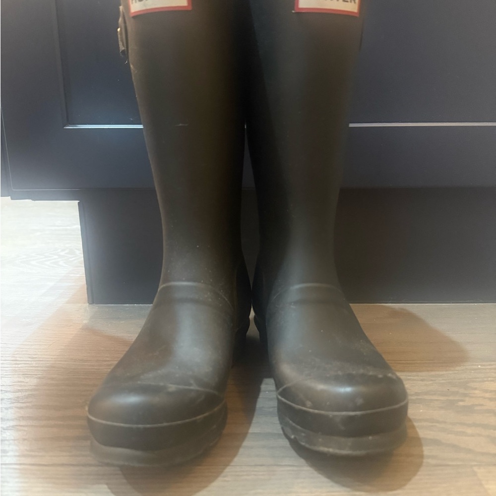 Hunter Black Rain Boots